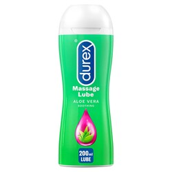 Durex Massage Lube Aloe Vera Soothing 200ml