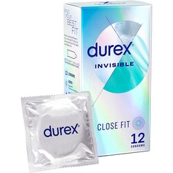 Durex Invisible Extra Sensitive Condoms 12 Pack