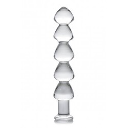 Master Series Drops Anal Links Glass Dildo