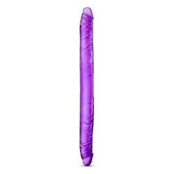 B Yours 16 Inch Purple Double Dildo