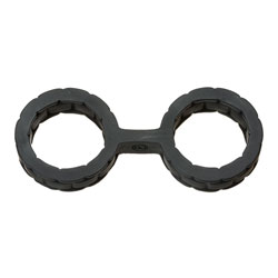 Japanese Style Small Silicone Bondage Cuffs